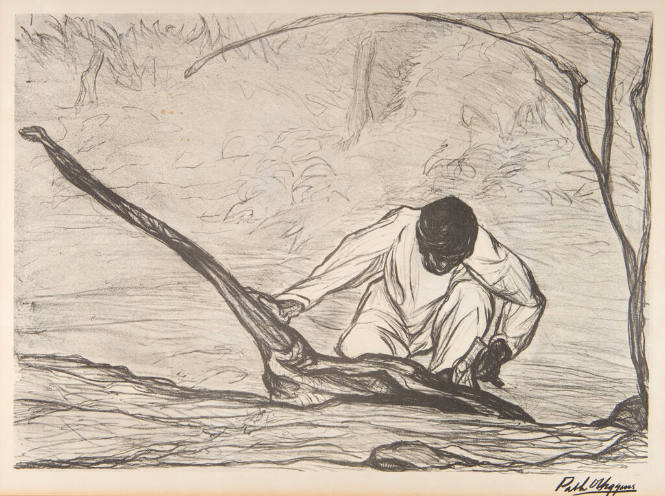 Peasant with Plow